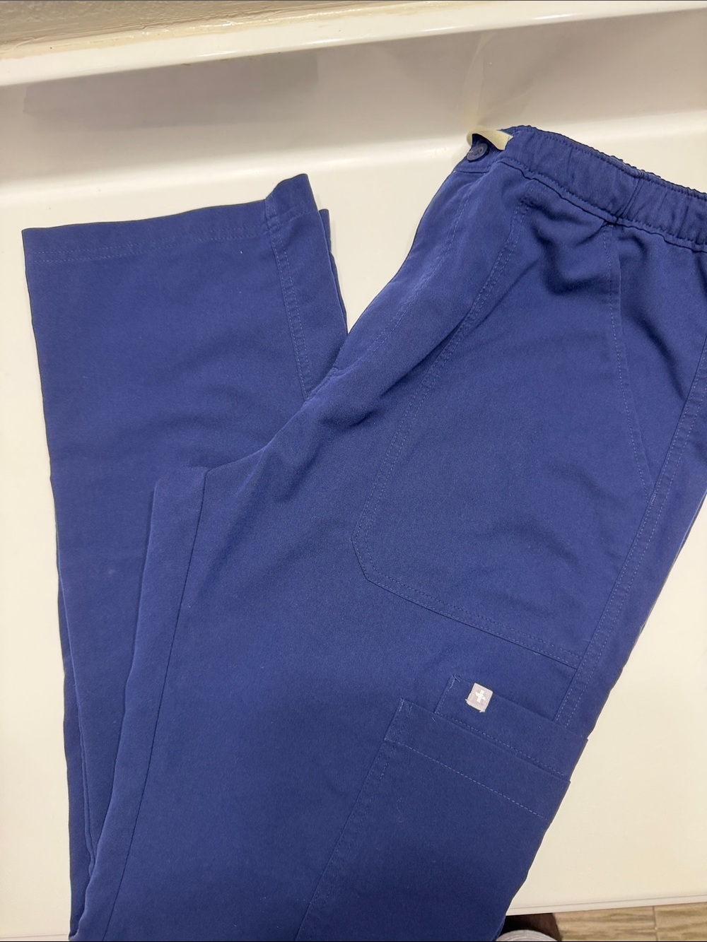 Men's Navy FIGS Cargo Scrubs